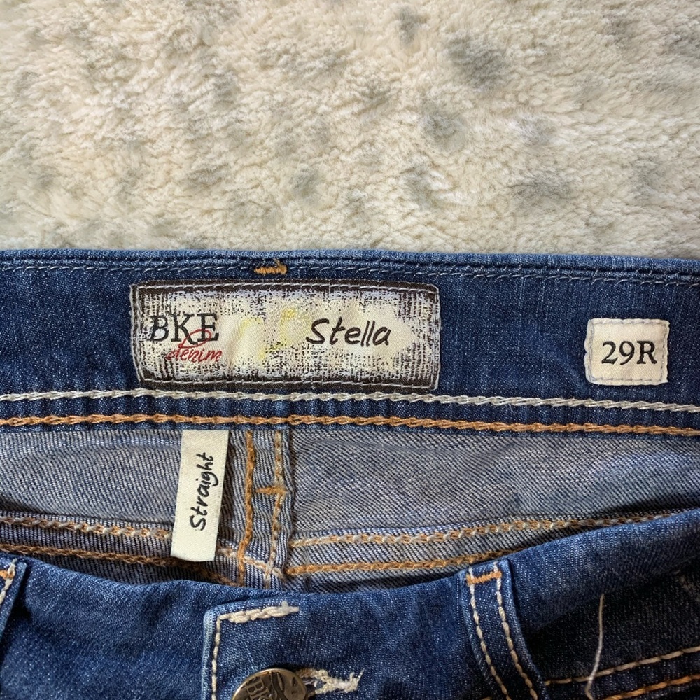BKE Stella straight jeans 29R